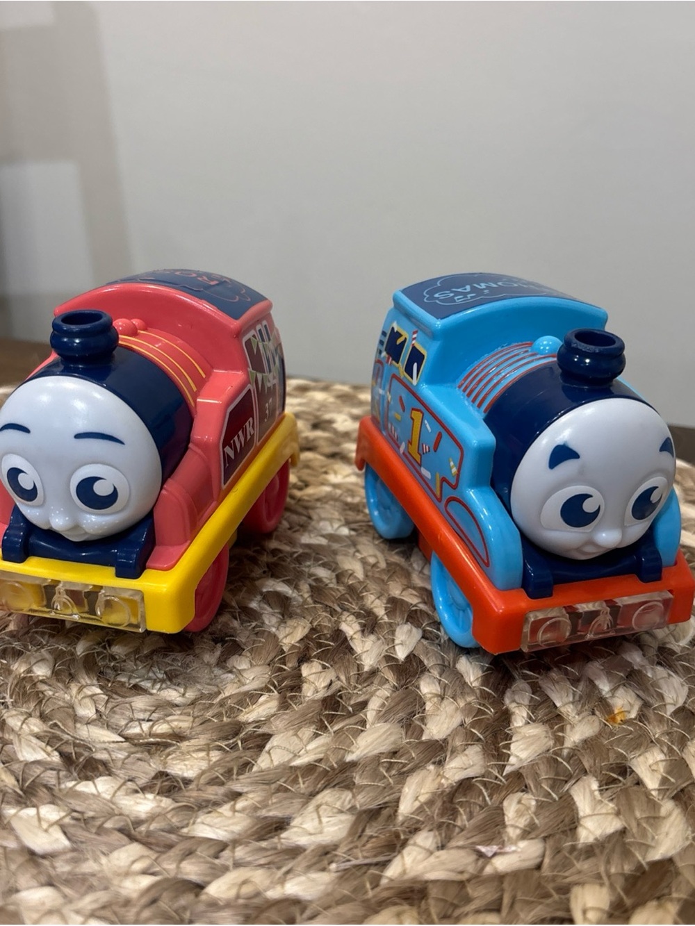 Thomas & Friends Mini Pull-Back Engines in Blue and Pink